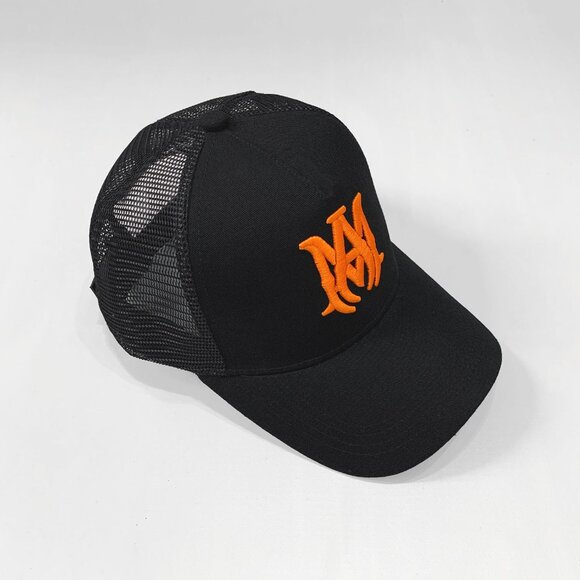 AMIRI Black and Orange Cap - Picture 3 of 6